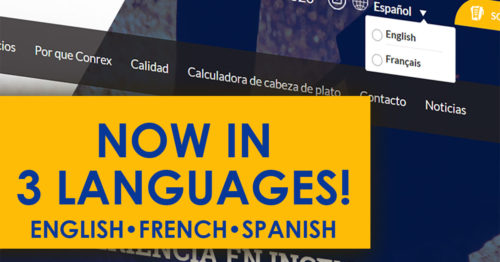 Trilingual Website