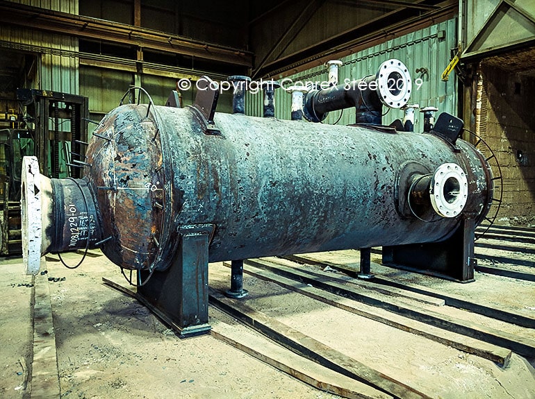Post weld heat treatment of pressure vessel