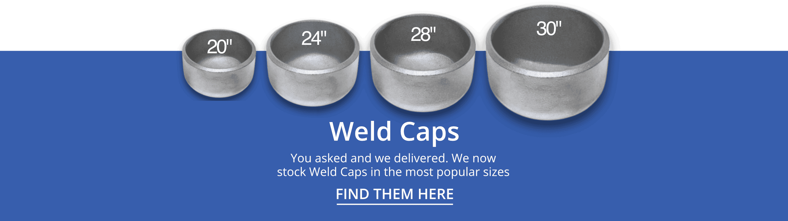Weld Cap Promotion starting Sept. 1